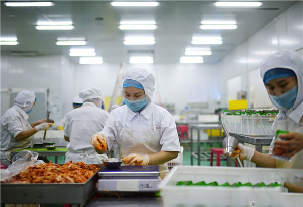 食品工厂潮湿问题如何解决，用仟井除湿机！